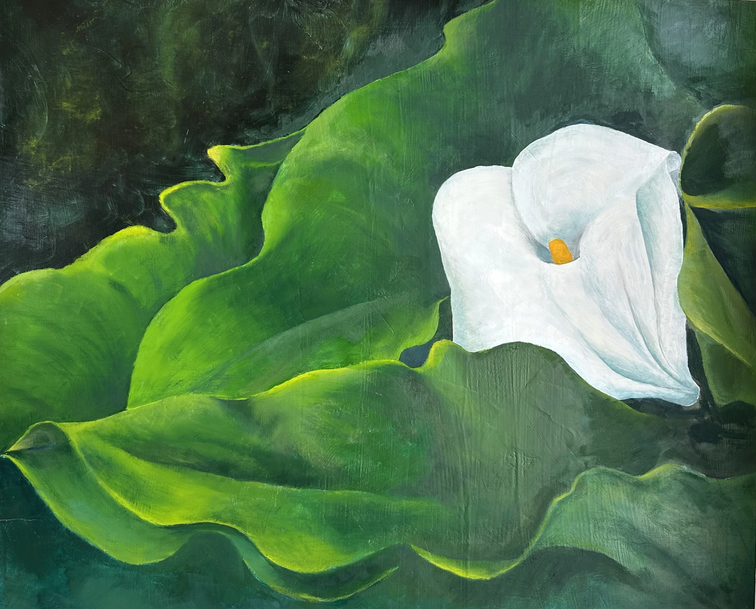 Calla Lilies — Art by Margaret Skiles